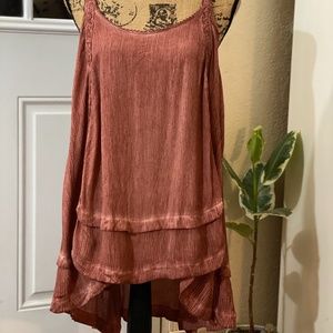 Knox Rose XXL dusty red tank top